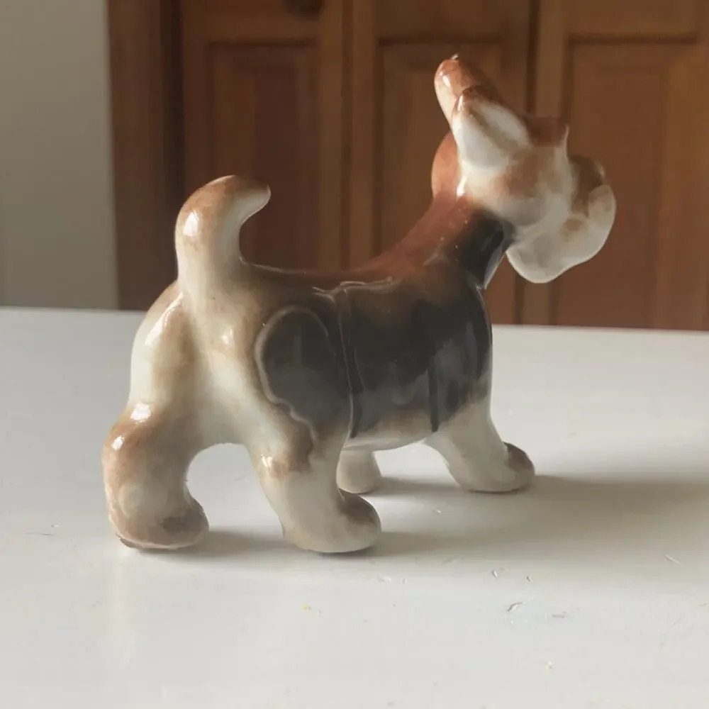 Vintage Porcelain Made in Japan Scottie Dog Figurine